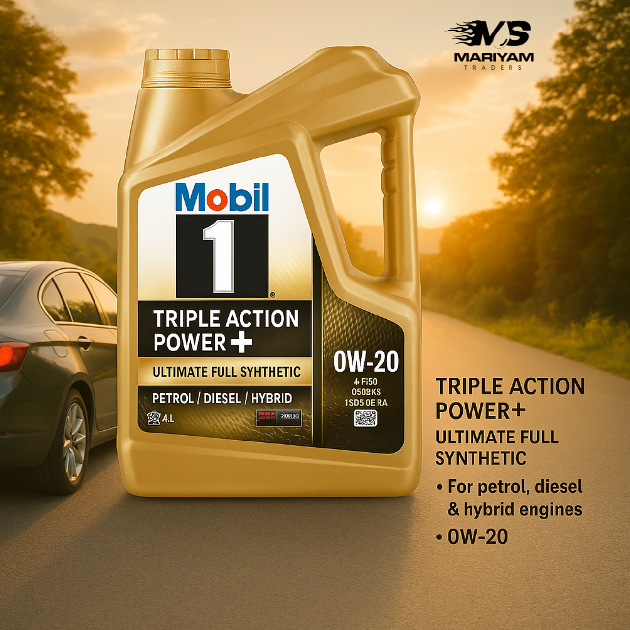 Mobil 1™ Triple Action Power+ 0W-20 (4L)