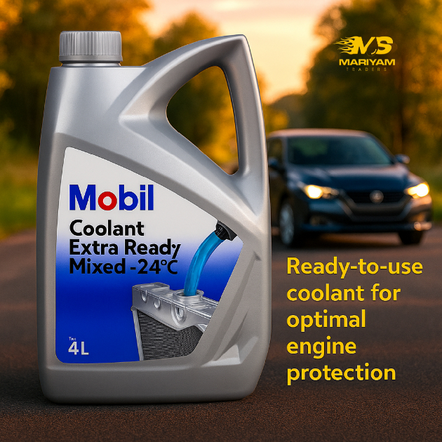 Mobil™ Coolant Extra Ready Mixed -24°C – 4L