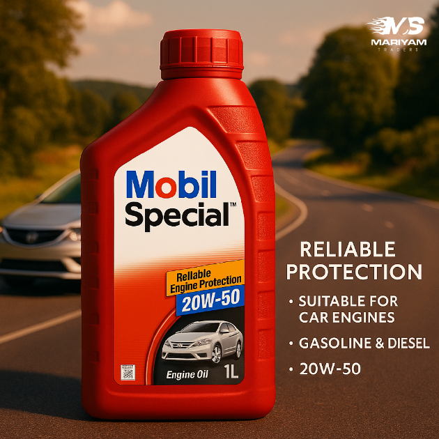 Mobil Special™ 20W-50 Engine Oil – 1L (Reliable Engine Protection)