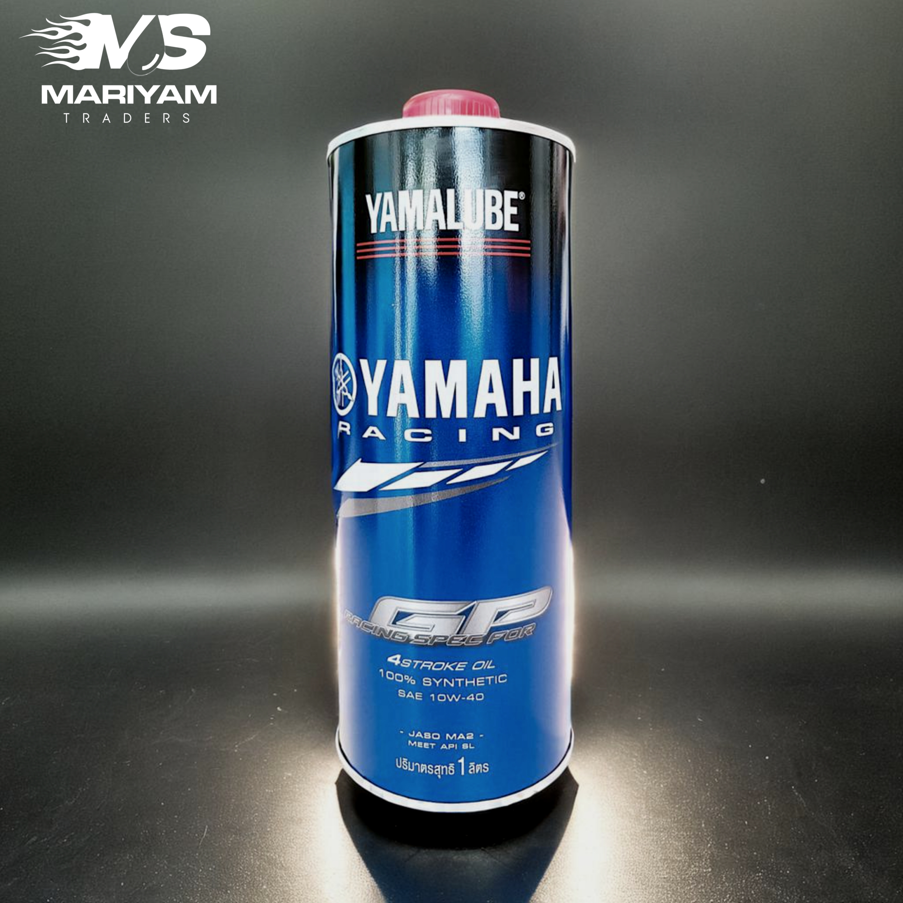 Yamalube Racing Spec GP 4 Stroke Oil 10W-40 100% Synthetic (1 Liter)