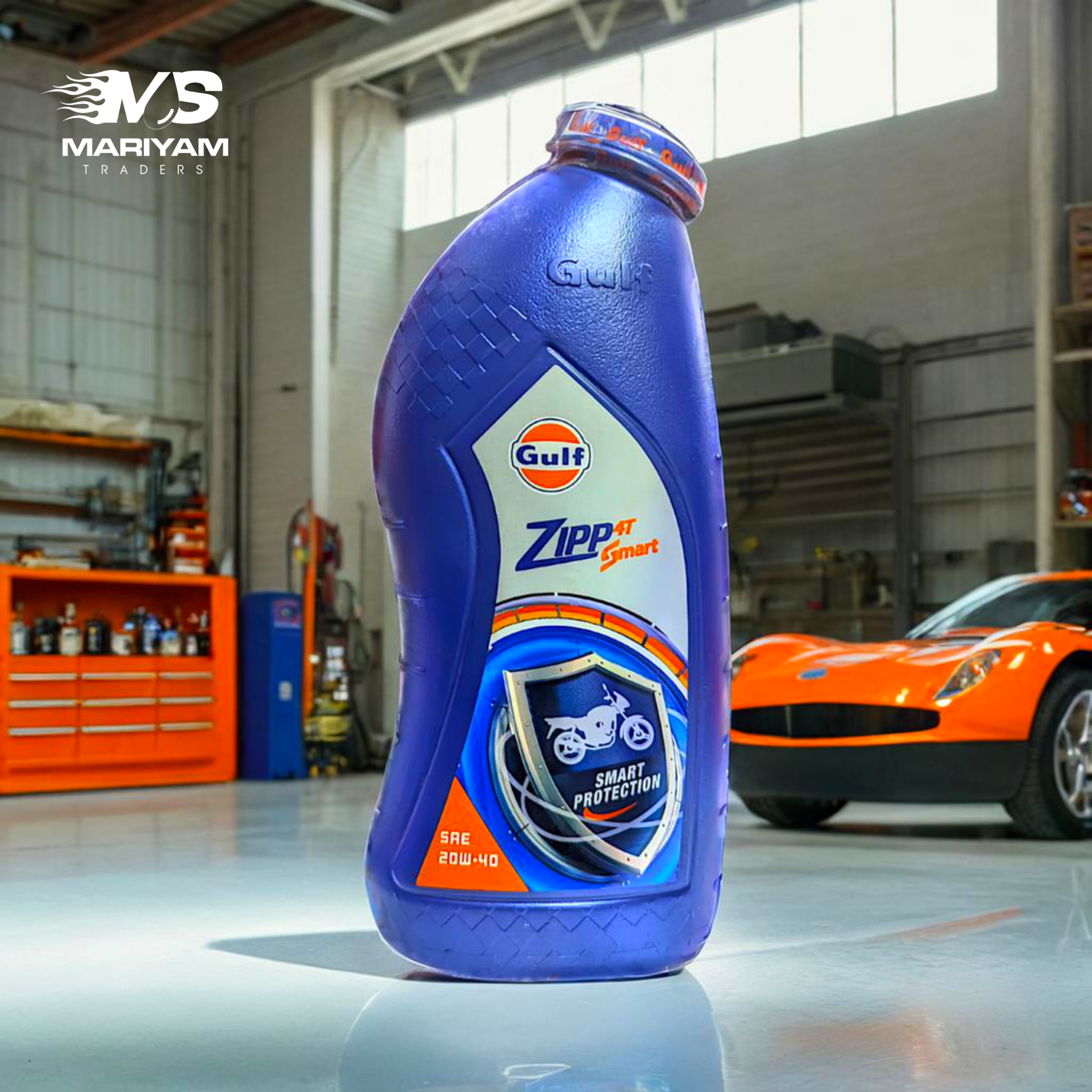 Gulf Zipp 4T Smart 20W40 1 liter