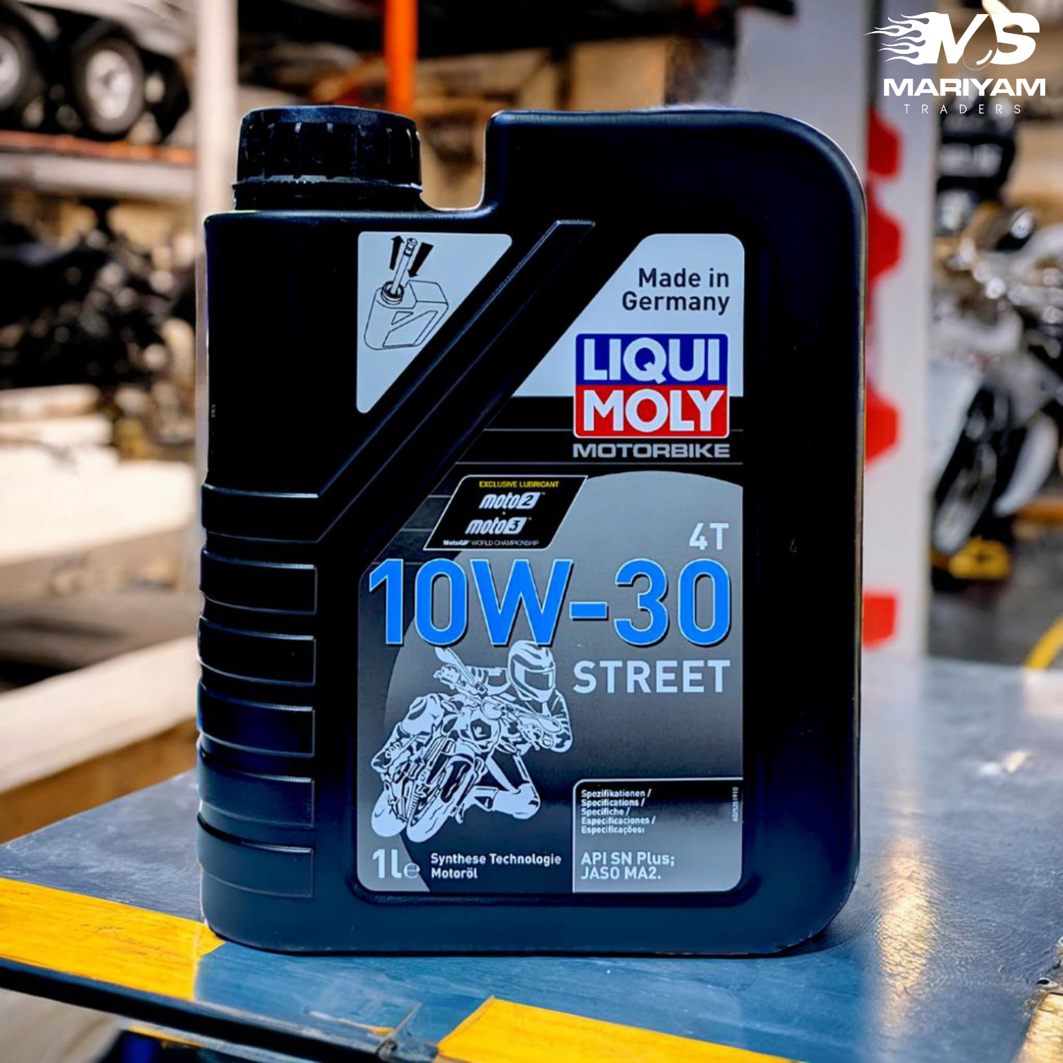 Liqui Moly 10W-30 Street 4T Motorcycle Oil 1L