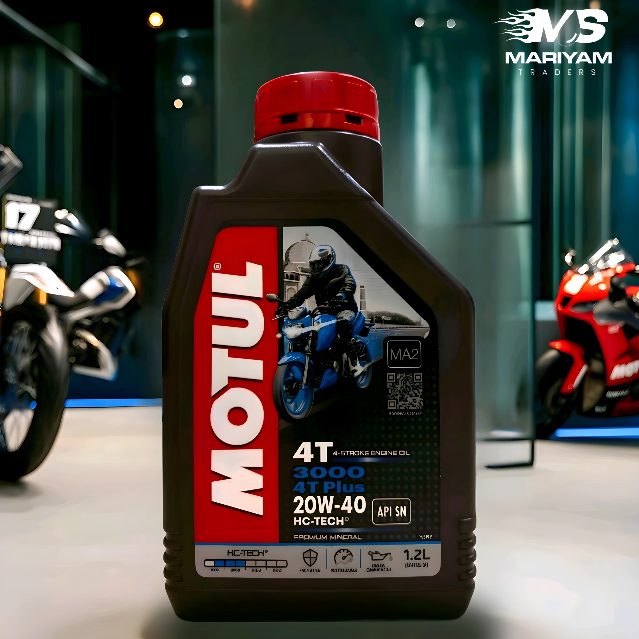 Motul 3000 4T Plus 20W-40 1.2L